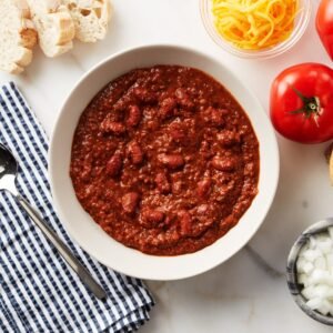 Chili, Local Grass-Fed Beef